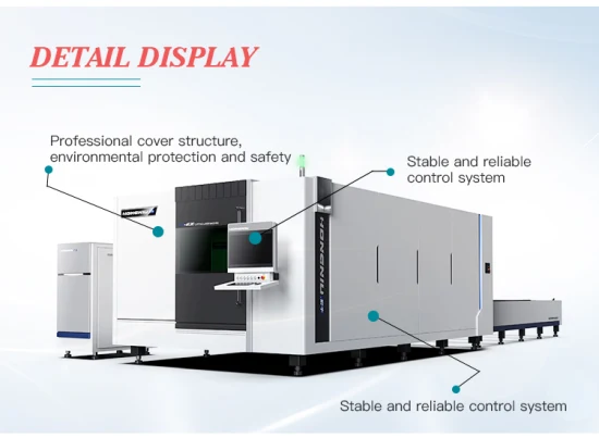 Taglierina laser in fibra CNC chiusa con copertura interamente in metallo per acciaio inossidabile